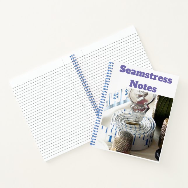 Seamstress Notizbuch (Innenseite)