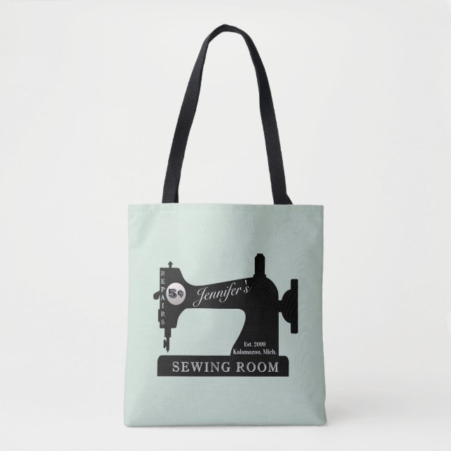 Seamstress Quilter Nähmaschine Tasche (Vorderseite)