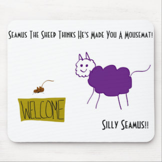 Seamus die Schafe Mousemat (ohne handrest) Mousepad