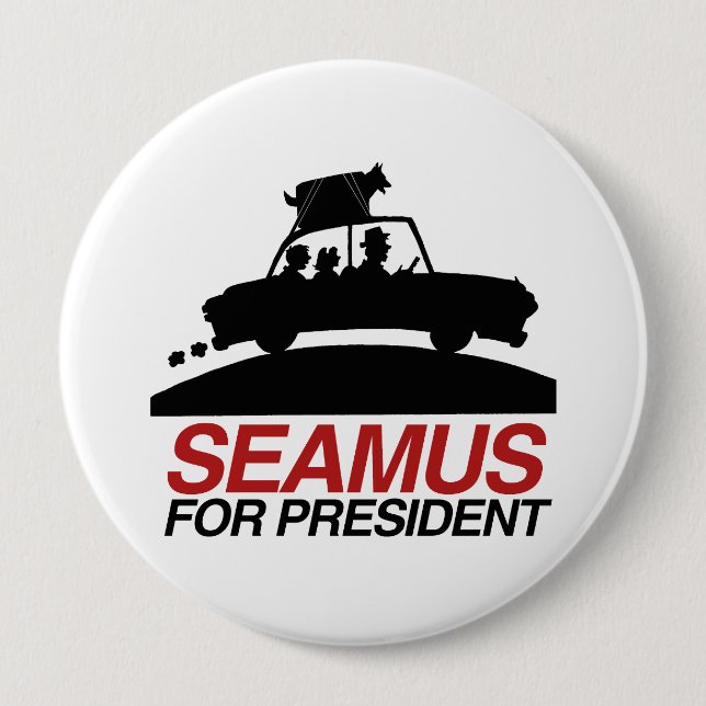 Seamus für Präsident.png Button (Vorderseite)