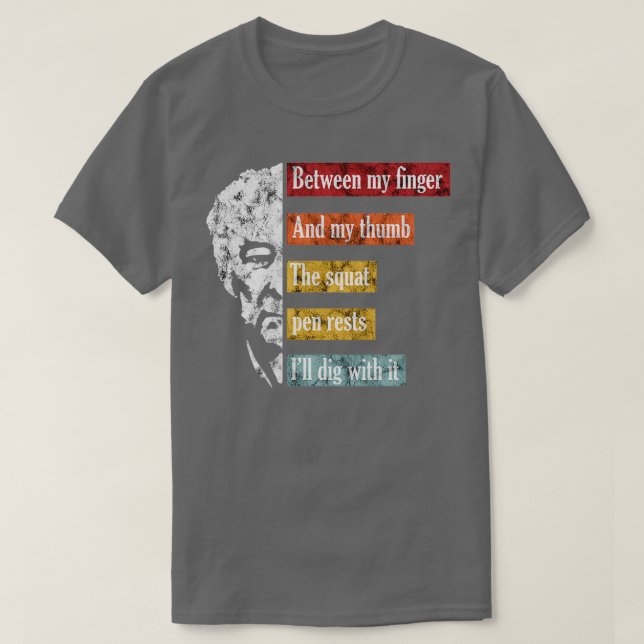 Seamus Heaney T-Shirt (Design vorne)