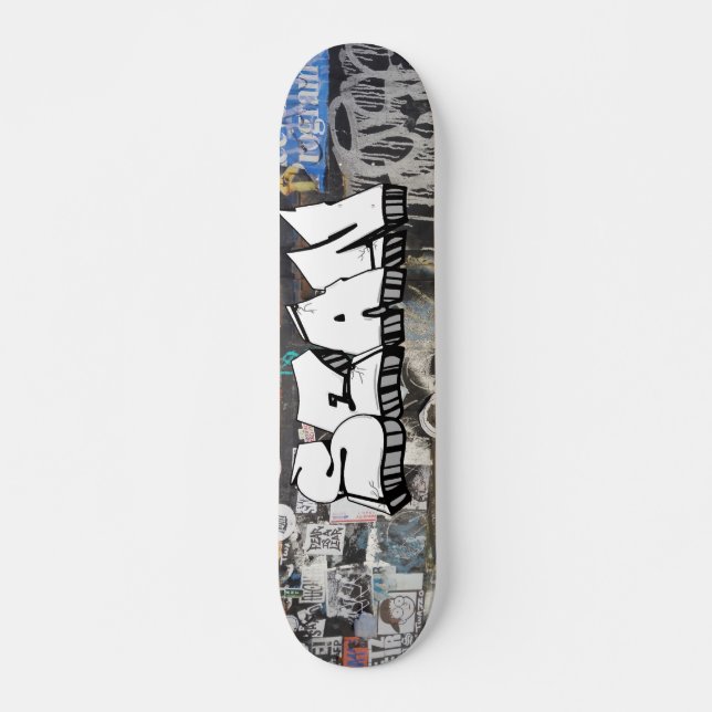 Sean Graffiti Custom Personalisiert Cool Skateboar Skateboard (Vorne)