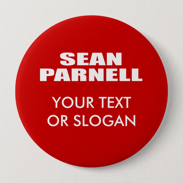 SEAN PARNELL FÜR GOVERNOR BUTTON (Vorderseite)