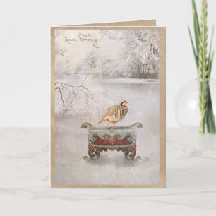 Seaons Grüße Feiertagskarte