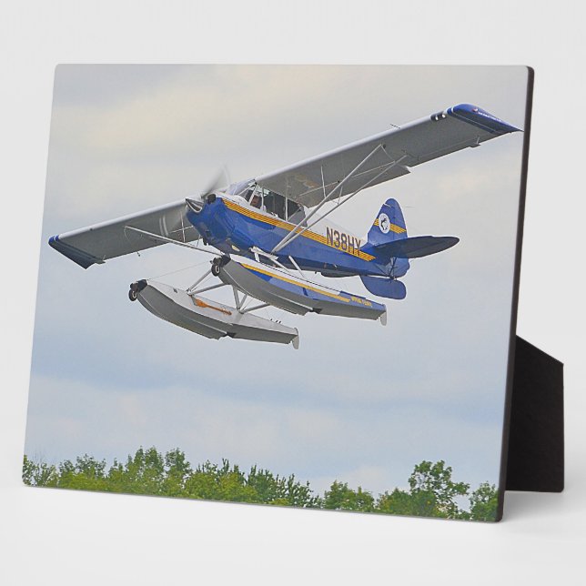 Seaplane Plaque Fotoplatte (Seite)