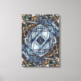 Searchlight Satellite Leinwanddruck