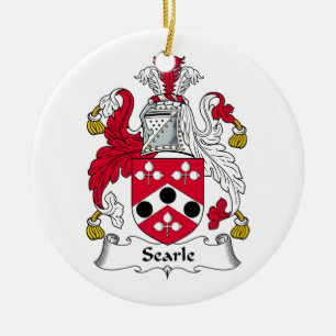 Searle Familienwappen Keramikornament
