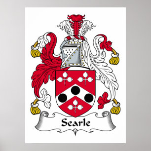 Searle Familienwappen Poster