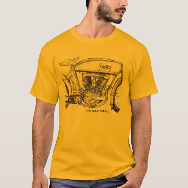 Sears-Motorrad-T-Shirt 1914 T-Shirt (Vorderseite)