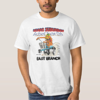 Sears Suburban Backyard Tractor Club East Branch T-Shirt