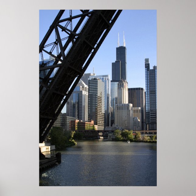 Sears Tower Drawbridge Poster (Vorne)