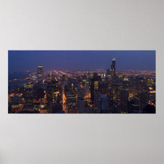 Sears Tower Panoramic Poster