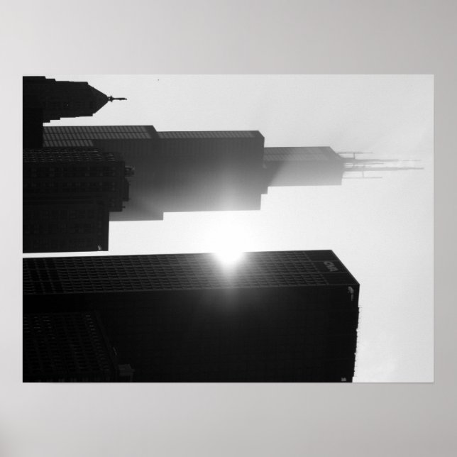 Sears/Willis Tower, Chicago Poster (Vorne)