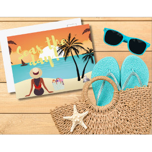 Seas Der Niedliche Tag Postkarte