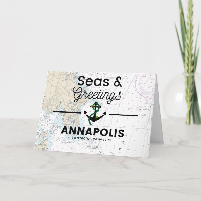 Seas & Greetings Arundel am Golf Karte (Vorderseite)