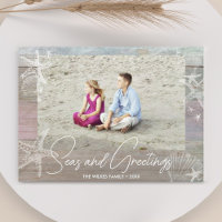 Seas & Greetings Foto Beach Starfish Seashells