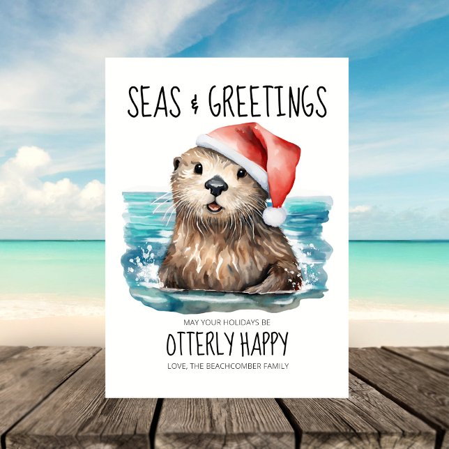 Seas & Greetings Otter Weihnachten an der Küste (Von Creator hochgeladen)