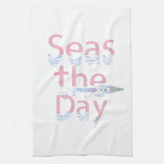 Seas the Day Geschirrtuch