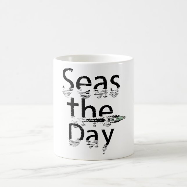 Seas the Day Kaffeetasse (Mittel)