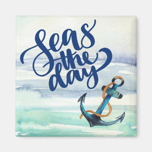 Seas the Day Magnet