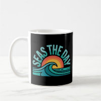 Seas the Day Motivierend Ocean Sunrise