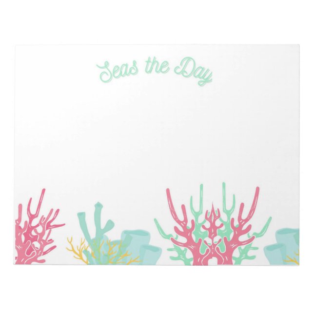 Seas the Day Notepad Notizblock (Vorderseite)