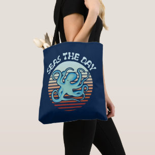 Seas The Day Summer Vibes Octopus
