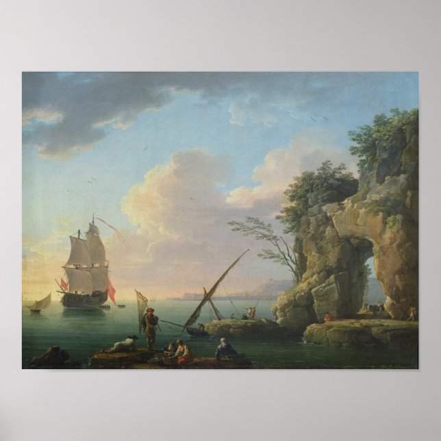 Seascape, 1748 poster (Vorne)
