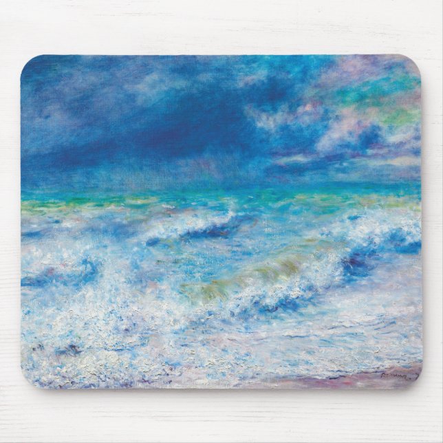 Seascape (1897) von Pierre-Auguste Renoir Mousepad (Vorne)