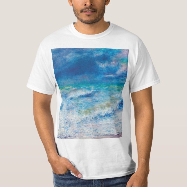 Seascape (1897) von Pierre-Auguste Renoir T-Shirt (Vorderseite)