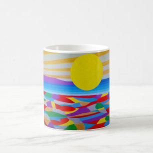 Seascape Acrylic Fine Art Kaffeetasse