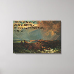 Seascape am Indischen Ozean Küstenlinie Canvas Pri Leinwanddruck