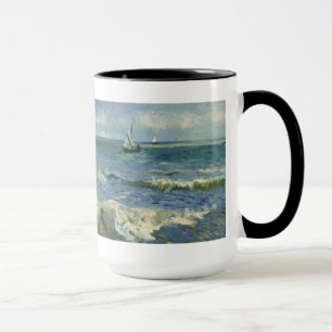 Seascape at Saintes-Maries (F415)Van Gogh Fine Art Tasse