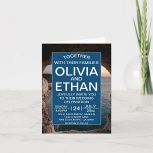 Seascape Beach Hochzeit Einladung