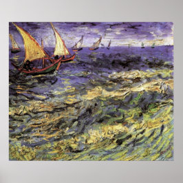 Seascape bei Saintes Maries von Vincent van Gogh Poster