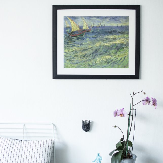 Seascape bei Saintes Maries von Vincent van Gogh Poster (Von Creator hochgeladen)