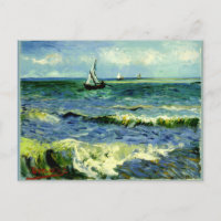 Seascape bei Saintes-Maries von Vincent van Gogh