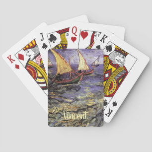 Seascape bei Saintes Maries von Vincent van Gogh Spielkarten