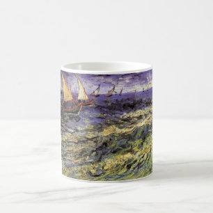 Seascape bei Saintes-Maries von Vincent van Gogh Tasse