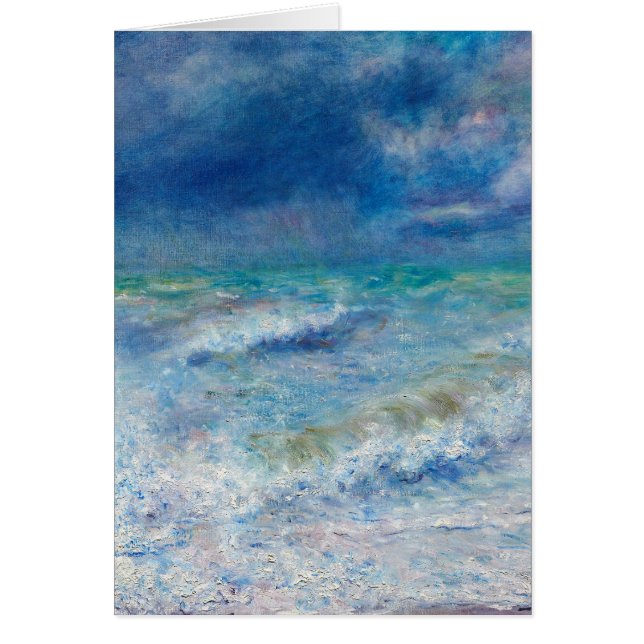 Seascape by Pierre-Auguste Renoir Kunst (Vorne)