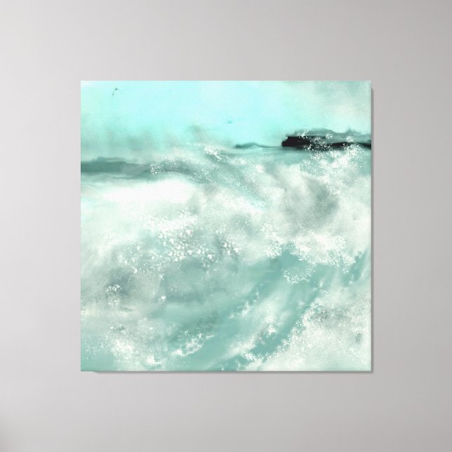 Seascape Galerie Wrapped Canvas Leinwanddruck (Vorderseite)