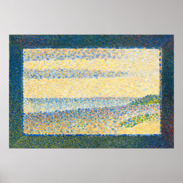 Seascape (Gravelines) - Georges Seurat Kunst Poster