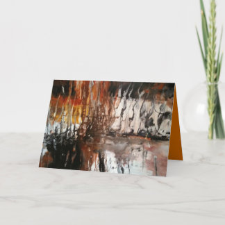 Seascape Grußkarte - Das Ende Karte