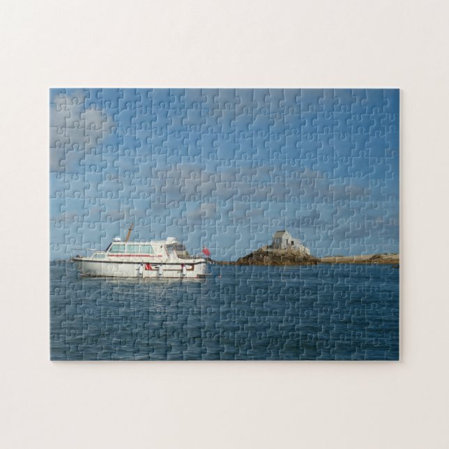 Seascape Jersey Inseln. Puzzle (Horizontal)