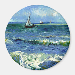 Seascape, Kunstmalerei von Van Gogh Magnet