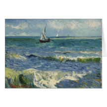 Seascape Les Saintes-Maries-de-la-Mer von Van Gogh