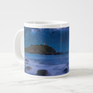 Seascape Lighthouse Milky Way Lanta Island Krabi Jumbo-Tasse