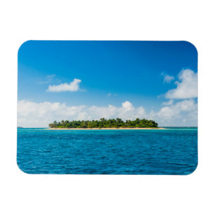 Seascape mit kleiner Insel Magnet