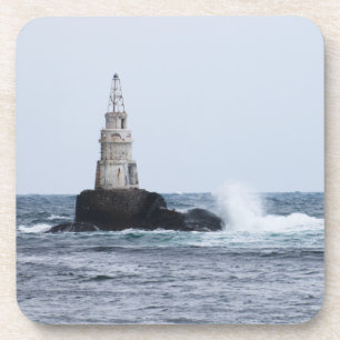 Seascape mit Leuchtturm Untersetzer