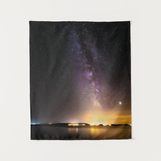 Seascape mit mildem Weg Wandteppich (Vorderseite)